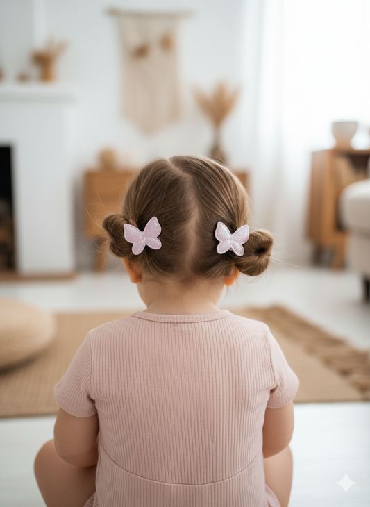 Mini Mariposas | par de mini pinche o mini colet