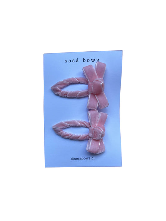 Clips Terciopelo para Niña - Pinches Cabello Suaves y Elegantes