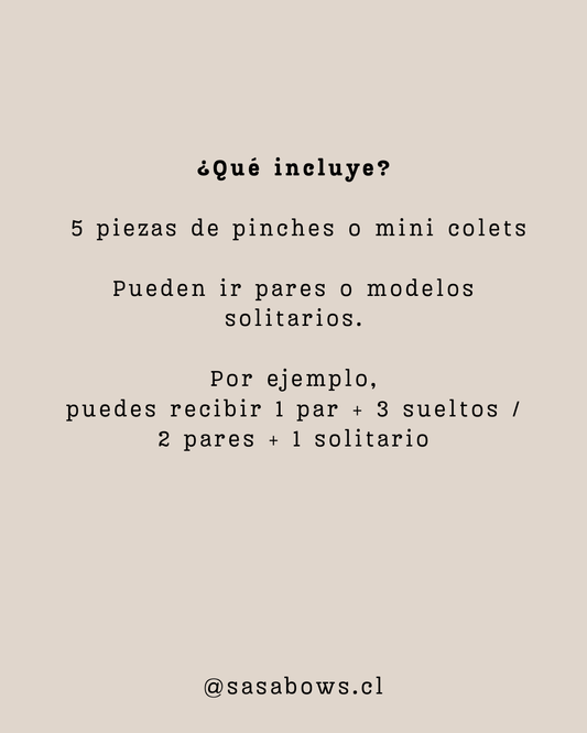 Mistery Bags | pinches