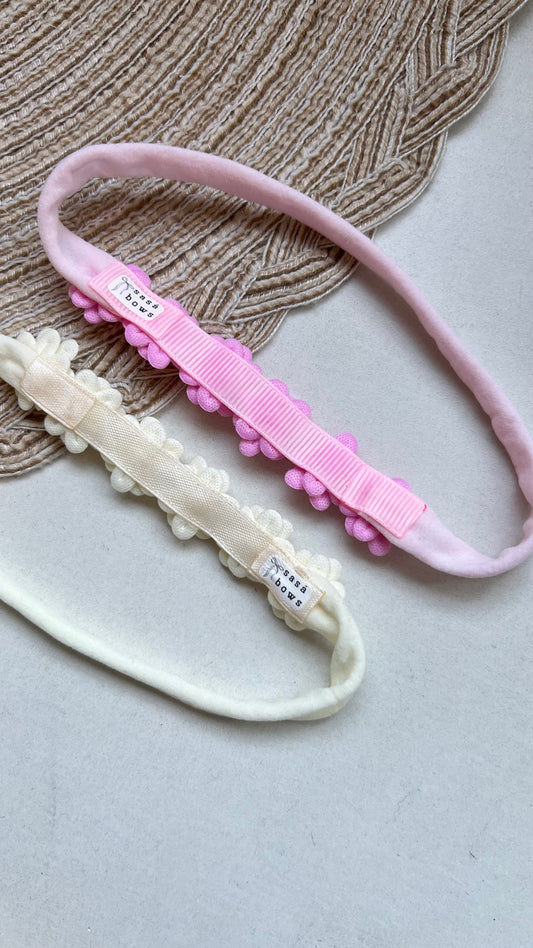 Cintillo Florecitas para Bebé y Niña - Diadema Flores Delicadas