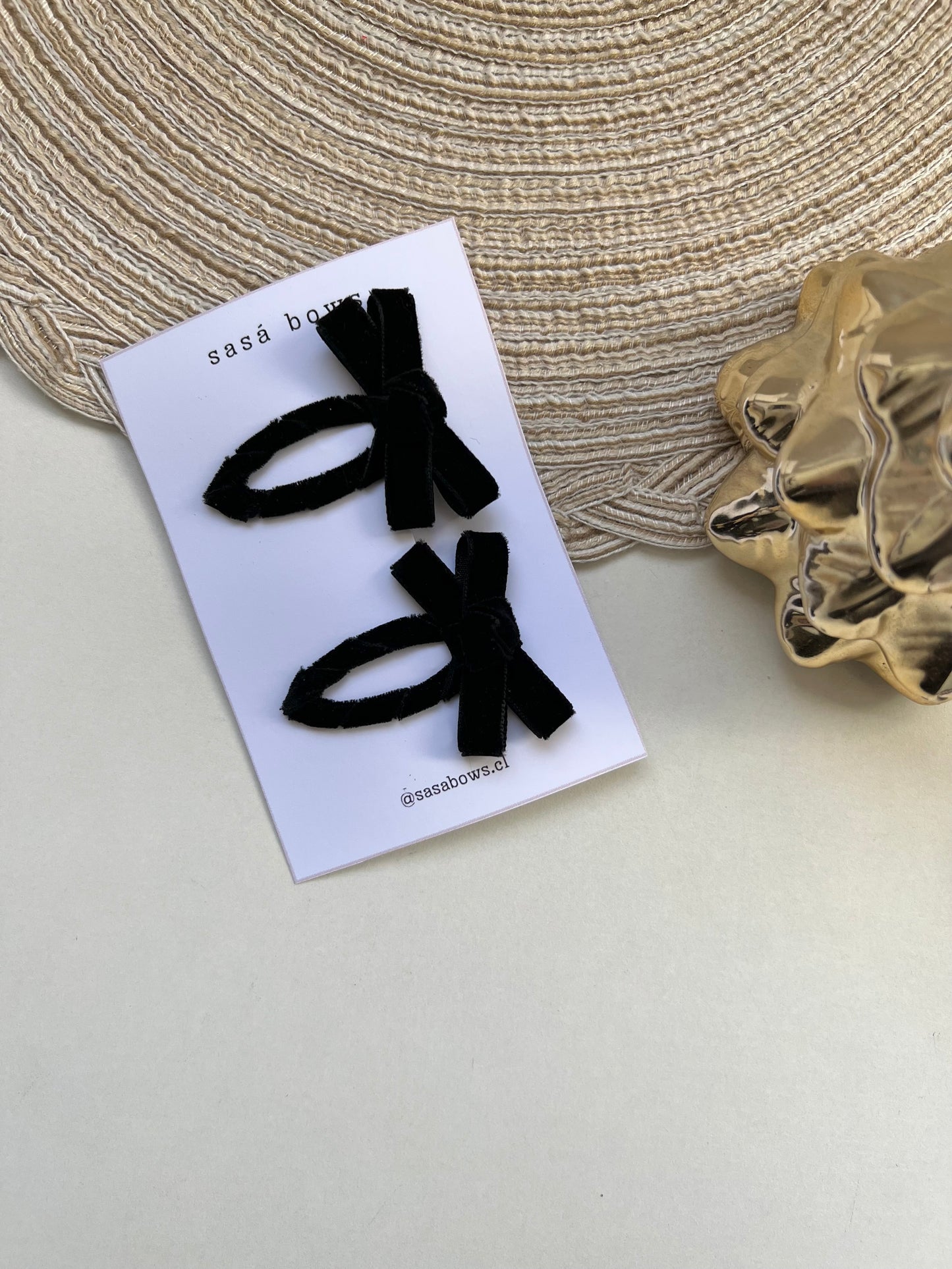 Clips Terciopelo para Niña - Pinches Cabello Suaves y Elegantes