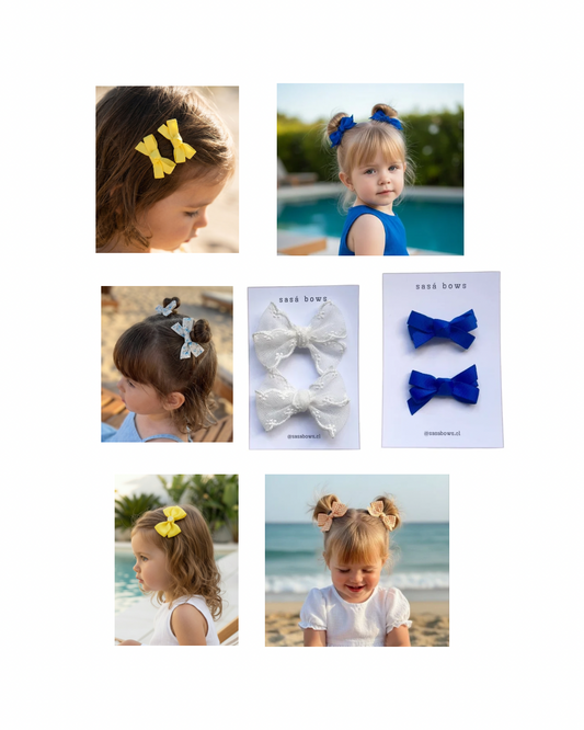 Pack verano pinches y mini colets | últimos modelos