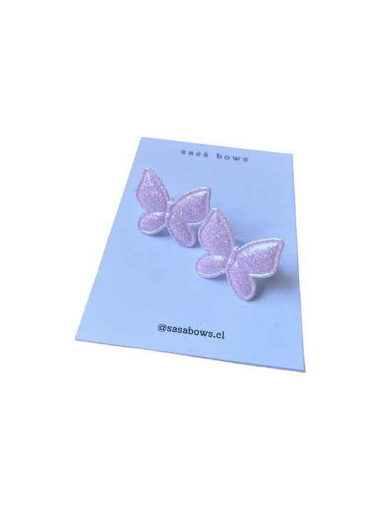 Mini Mariposas | par de mini pinche o mini colet