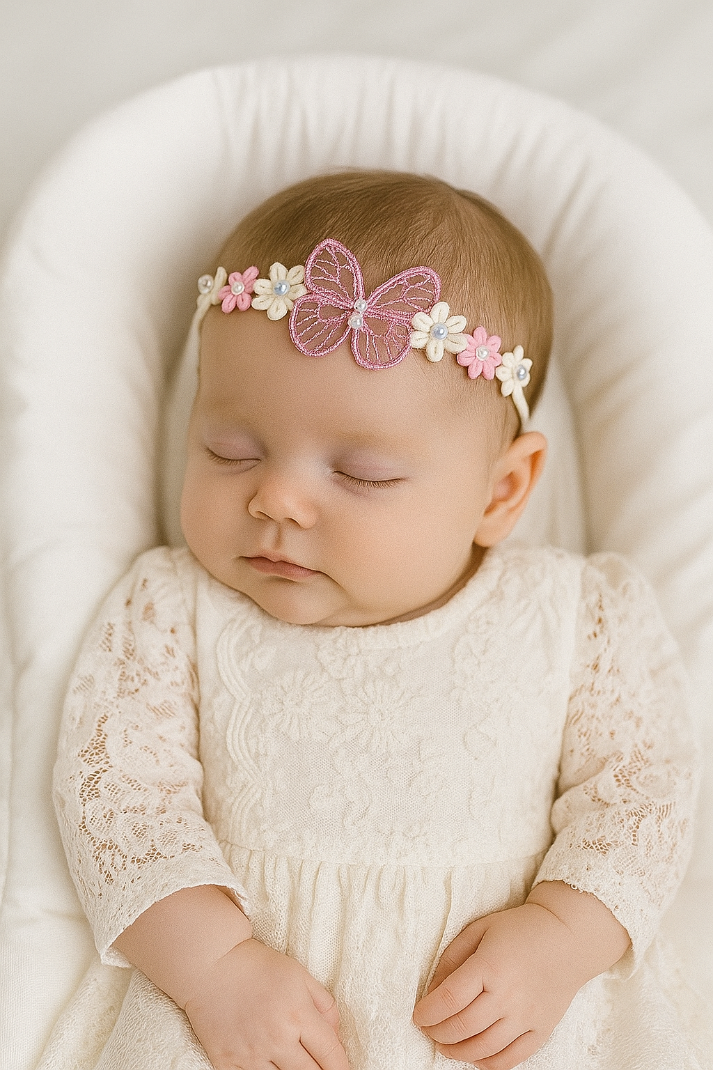 Cintillo Blossom Rosé | Diadema Flores Premium