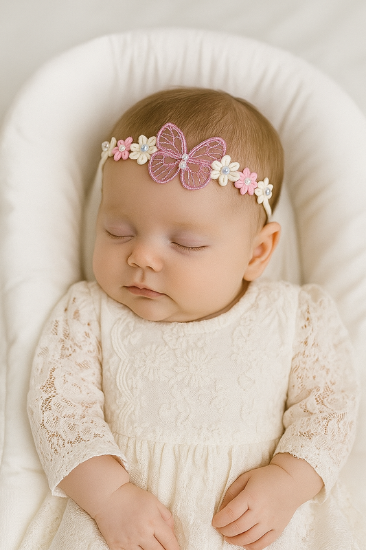 Cintillo Blossom Rosé | Diadema Flores Premium