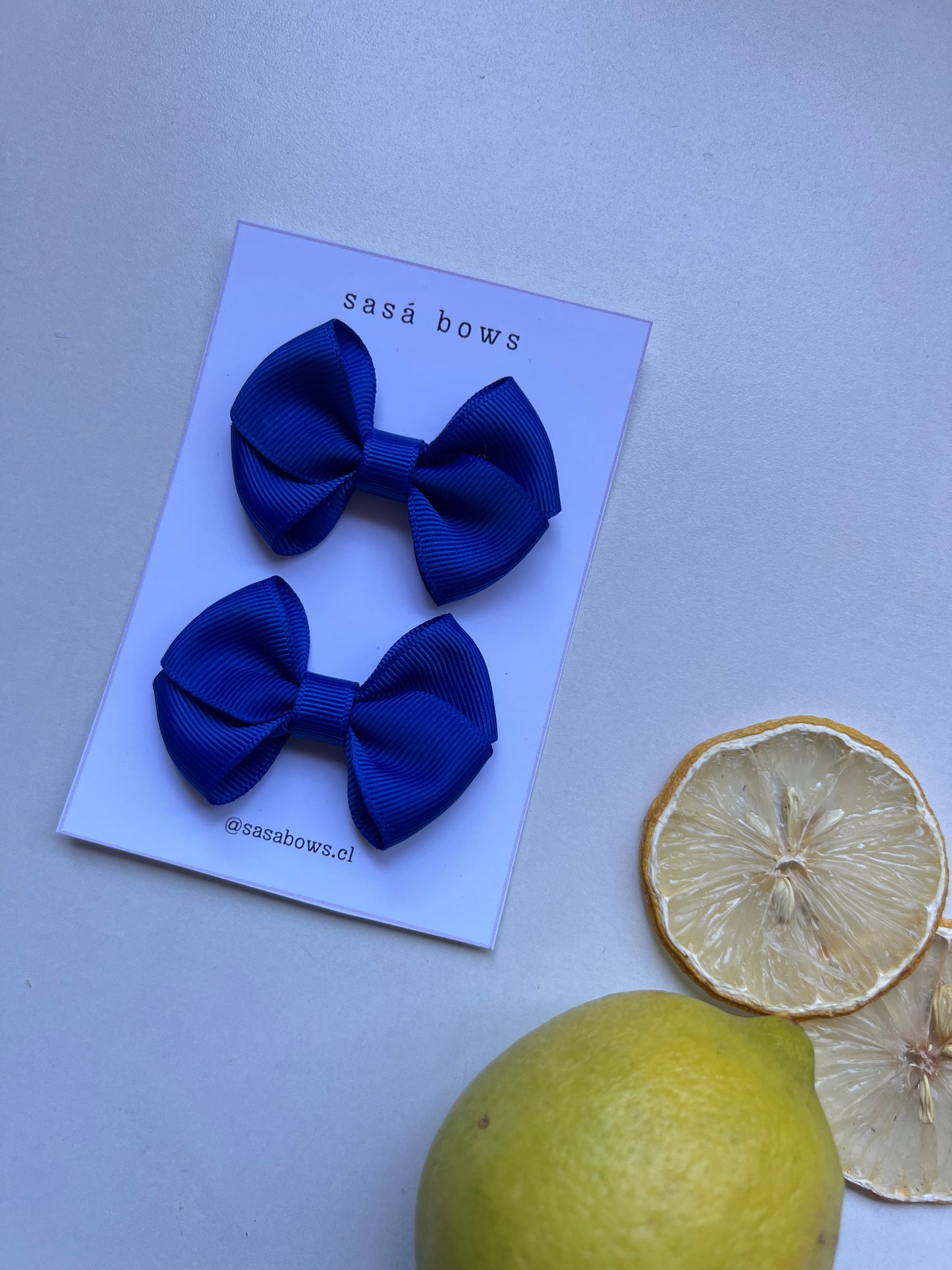 Par de lazos Aura Océano