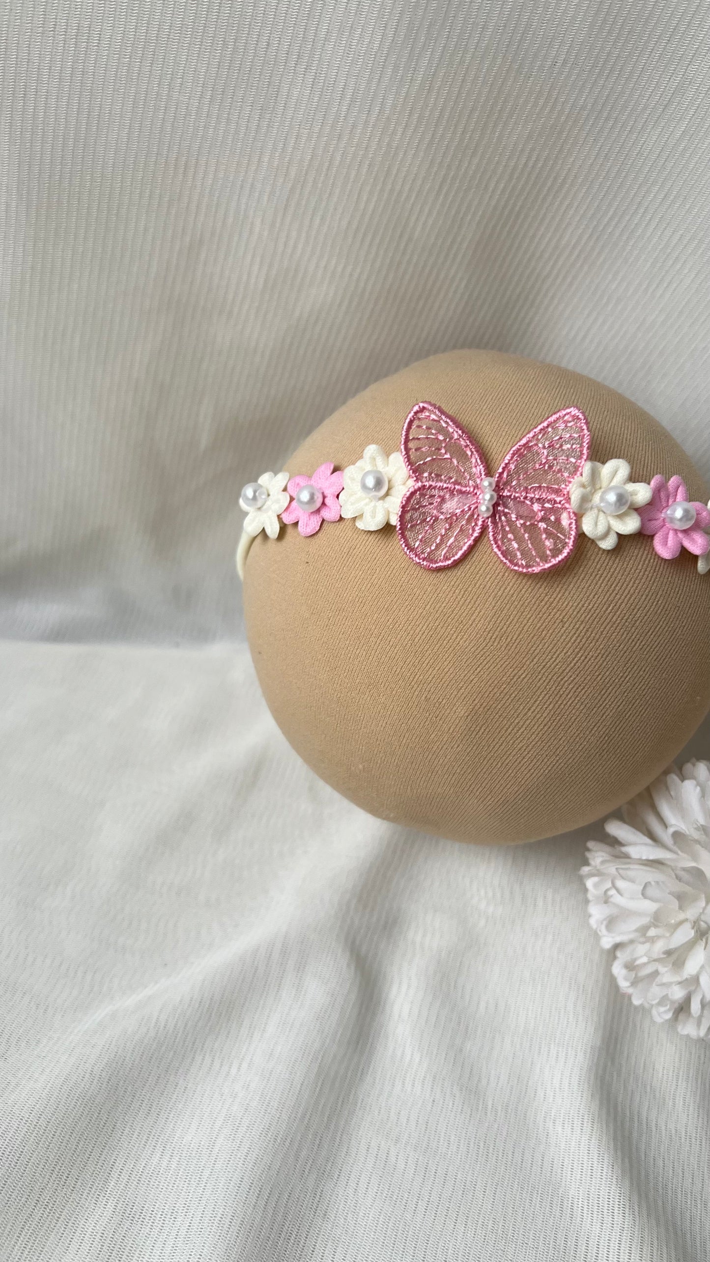 Cintillo Blossom Rosé | Diadema Flores Premium