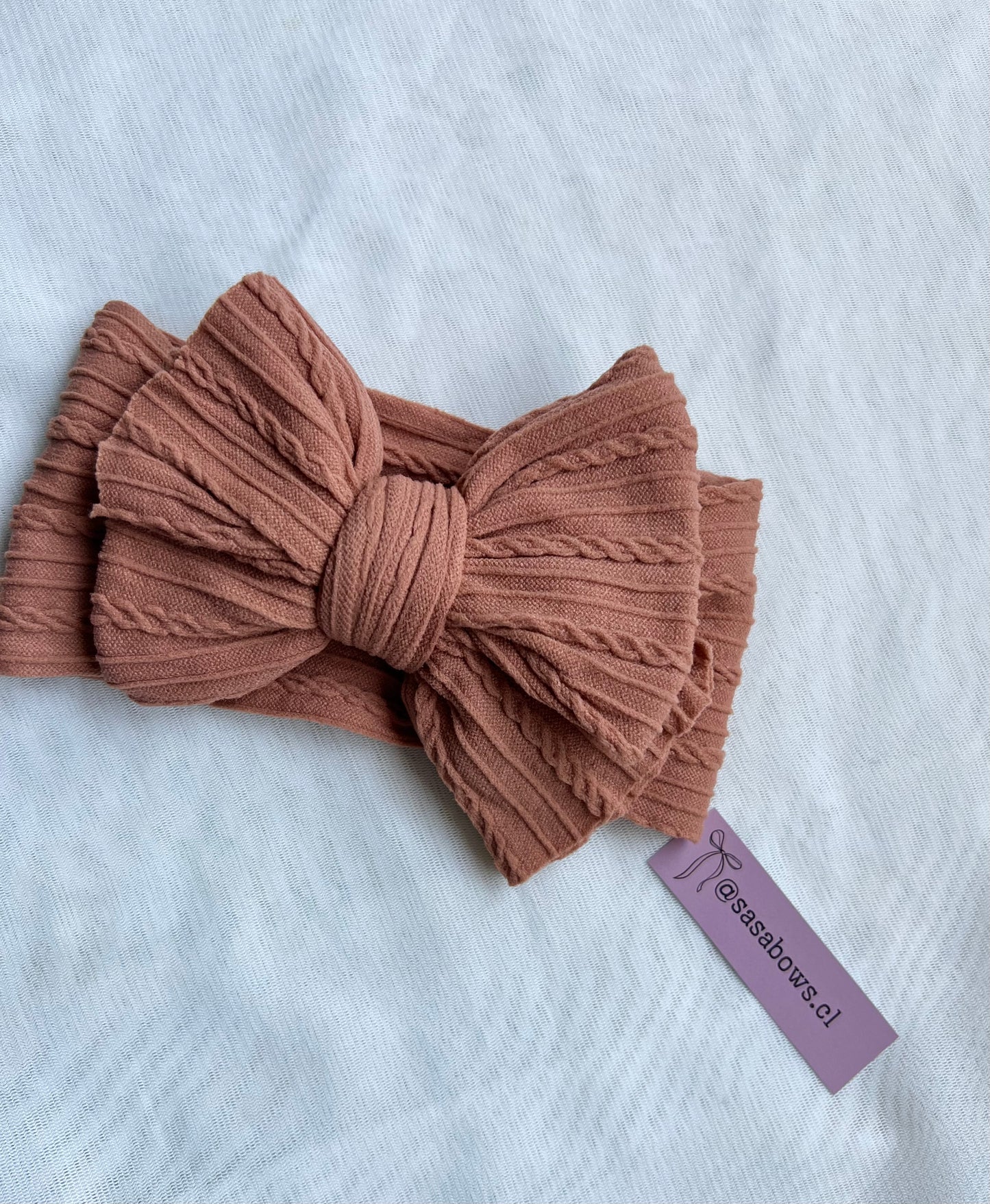 Cintillo Almendra Grande Caramelo