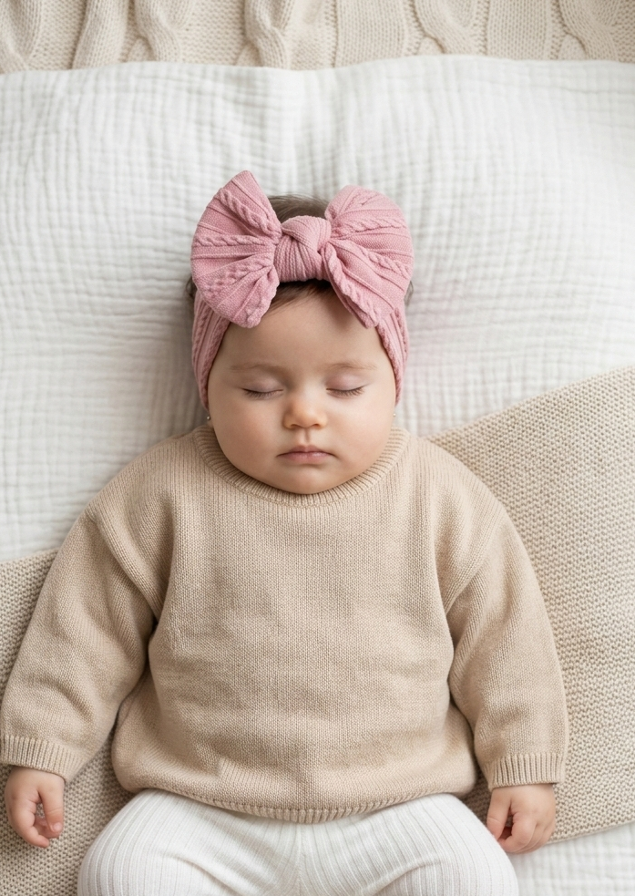 Cintillo Almendra Rosa Empolvado