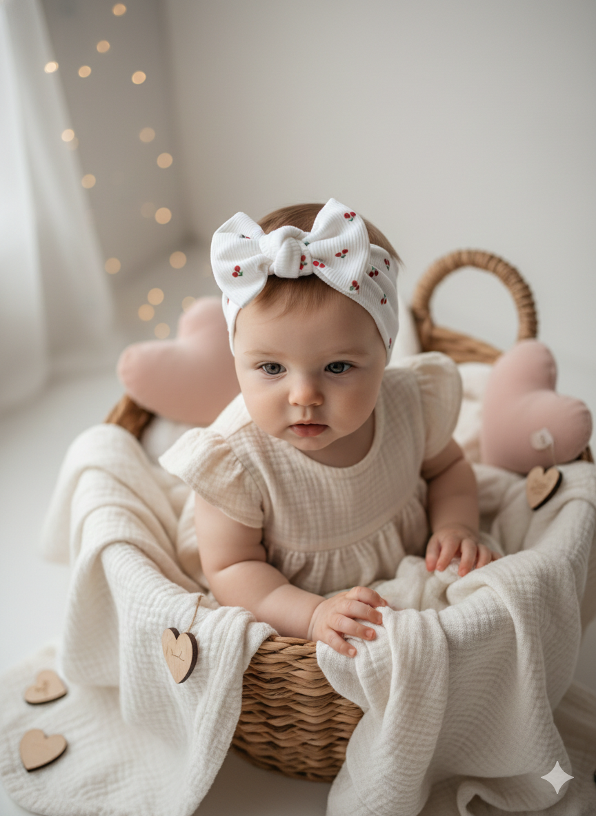 Cintillo Cerezas | 0-12 Meses