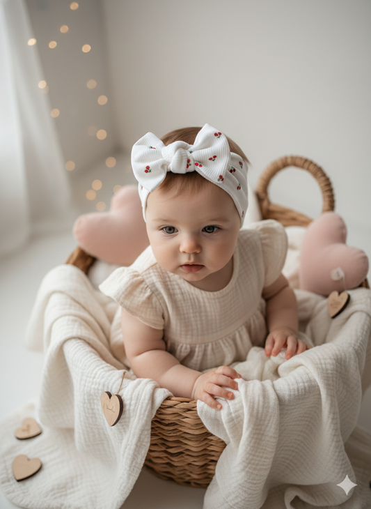 Cintillo Cerezas | 0-12 Meses