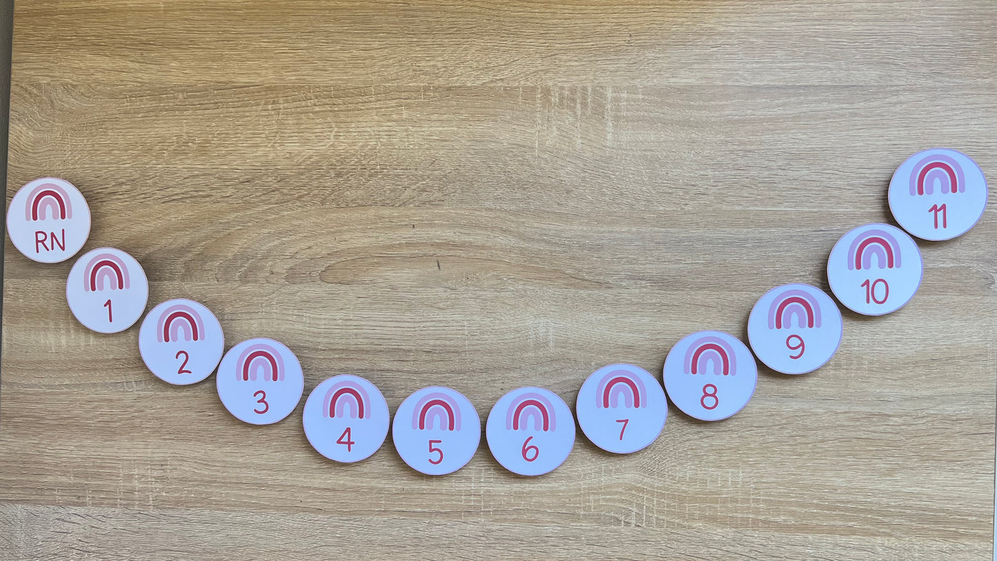 Guirnalda para fotos primer añito | elegir color