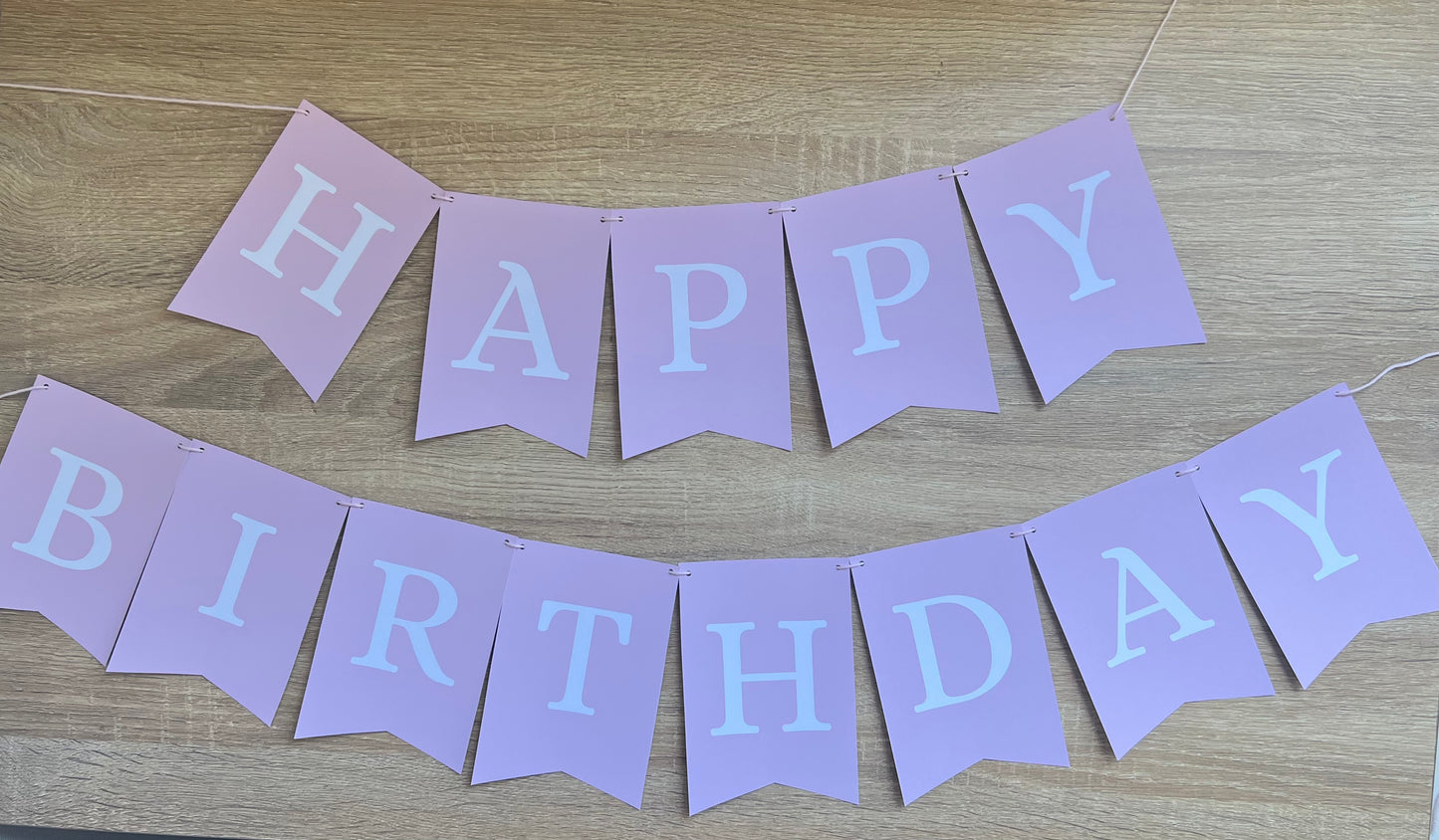 Banderín feliz cumpleaños